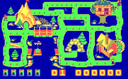 Chase on Tom Sawyer's Island, The for IBM PC/Compatibles - Starting the game.