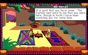 Conquests of Camelot: The Search for the Grail for Amiga - Time to learn some information...