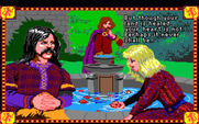 Conquests of Camelot: The Search for the Grail for Amiga - The love triangle still remains...