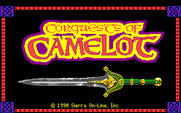 Conquests of Camelot: The Search for the Grail for Amiga - Title screen 1.