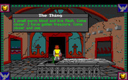 Conquests of Camelot: The Search for the Grail for Amiga - Would you trust this creature?