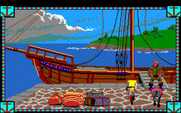 Conquests of Camelot: The Search for the Grail for Amiga - Time to travel...