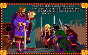 Conquests of Camelot: The Search for the Grail for Amiga - Quest success!