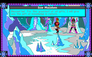 Conquests of Camelot: The Search for the Grail for Amiga - Introducing the ice maiden...