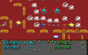 Demon Stalkers for IBM PC/Compatibles - This level features lots of doors but few keys.