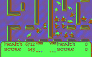 Demon Stalkers for IBM PC/Compatibles - Surrounded by enemies!