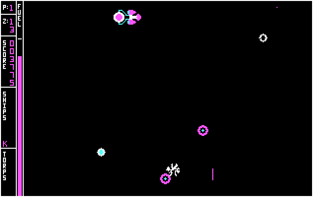 Fleet Sweep IBM PC/Compatibles Screenshot: I crashed!
