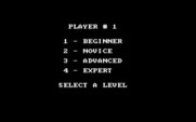 Fleet Sweep for IBM PC/Compatibles - Select the difficulty level.