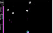 Fleet Sweep for IBM PC/Compatibles - Blasting enemy ships.