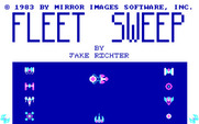 Fleet Sweep for IBM PC/Compatibles - Title screen.