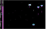 Fleet Sweep for IBM PC/Compatibles - Incoming laser fire!