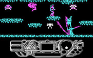 Rad Warrior for IBM PC/Compatibles - Each screen features different opponents.