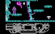 Rad Warrior for IBM PC/Compatibles - The game begins here.