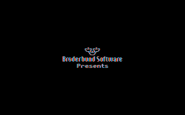 Where in the U.S.A. is Carmen Sandiego? IBM PC/Compatibles Screenshot: Broderbund presents...