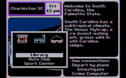 Where in the U.S.A. is Carmen Sandiego? for IBM PC/Compatibles - Investigate the crime scene.