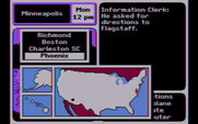 Where in the U.S.A. is Carmen Sandiego? for IBM PC/Compatibles - Choose a destination to fly to.
