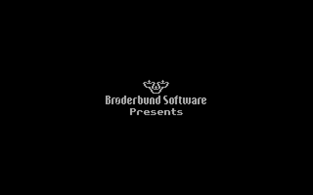 Where in the U.S.A. is Carmen Sandiego? IBM PC/Compatibles Screenshot: Broderbund logo.
