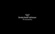 Where in the U.S.A. is Carmen Sandiego? for IBM PC/Compatibles - Broderbund logo.