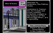 Where in the U.S.A. is Carmen Sandiego? for IBM PC/Compatibles - Begin the investigation in New Orleans.