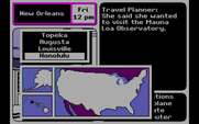 Where in the U.S.A. is Carmen Sandiego? for IBM PC/Compatibles - Take a plane to the next location you want to investigate.