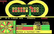 Wheel of Fortune for IBM PC/Compatibles - Yes, there are some N's.