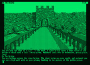 Pawn, The for Amstrad PCW - On a bridge...
