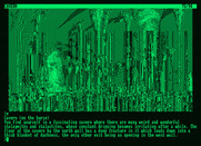 Pawn, The for Amstrad PCW - Exploring the caverns...(on a horse).