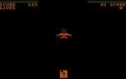 Floppy Frenzy for IBM PC/Compatibles - Game over; an angel arrives to carry the disk off.