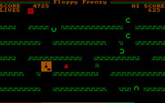 Floppy Frenzy for IBM PC/Compatibles - The difficulty increases on each level.