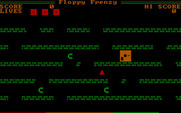 Floppy Frenzy for IBM PC/Compatibles - Gameplay; avoid the magnets!