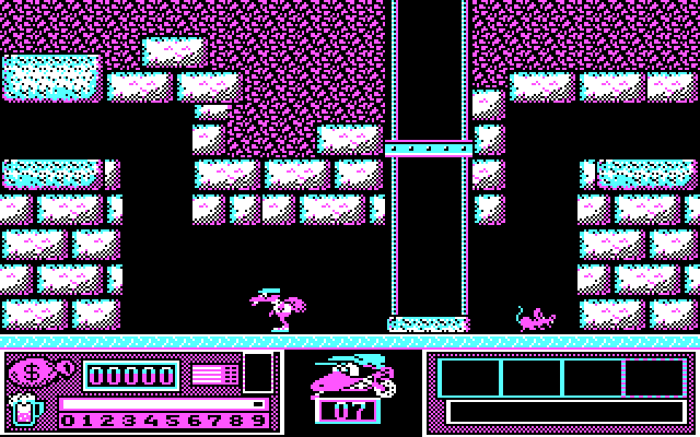Goody IBM PC/Compatibles Screenshot: Avoid the rats as well...