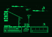 Goody for Amstrad PCW - Helicopter attacks on this screen.