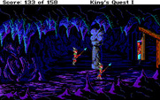 Roberta Williams' King's Quest I: Quest for the Crown for IBM PC/Compatibles - Be careful, Leprechauns live here!