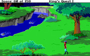 Roberta Williams' King's Quest I: Quest for the Crown for IBM PC/Compatibles - Looks like I can't go any further this way...