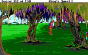 Roberta Williams' King's Quest I: Quest for the Crown for IBM PC/Compatibles - Be careful, it's a giant!