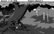 Roberta Williams' King's Quest I: Quest for the Crown for IBM PC/Compatibles - This looks like a tree I can climb...