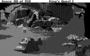 Roberta Williams' King's Quest I: Quest for the Crown for IBM PC/Compatibles - Leaving the dragon's den...
