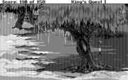 Roberta Williams' King's Quest I: Quest for the Crown for IBM PC/Compatibles - Exploring the clouds...