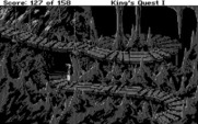 Roberta Williams' King's Quest I: Quest for the Crown for IBM PC/Compatibles - Make sure you don't fall off of the path here.