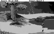 Roberta Williams' King's Quest I: Quest for the Crown for IBM PC/Compatibles - The other side of the lake...