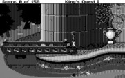 Roberta Williams' King's Quest I: Quest for the Crown for IBM PC/Compatibles - Leaving the castle, and setting out on my adventure!