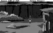 Roberta Williams' King's Quest I: Quest for the Crown for IBM PC/Compatibles - Crash landed in a new location...