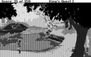 Roberta Williams' King's Quest I: Quest for the Crown for IBM PC/Compatibles - Walking along a lake...anything useful to find here?