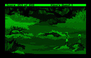 Roberta Williams' King's Quest I: Quest for the Crown for IBM PC/Compatibles - Look out, it's an unfriendly sorcerer!