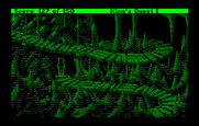 Roberta Williams' King's Quest I: Quest for the Crown for IBM PC/Compatibles - A magic ring made me invisible, now I need to escape by going down this long path.