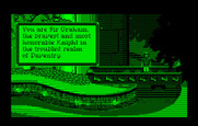 Roberta Williams' King's Quest I: Quest for the Crown for IBM PC/Compatibles - Game introduction.
