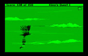 Roberta Williams' King's Quest I: Quest for the Crown for IBM PC/Compatibles - Being flown to a new location.