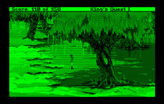 Roberta Williams' King's Quest I: Quest for the Crown for IBM PC/Compatibles - Exploring the area to see if I find anything.