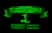 Roberta Williams' King's Quest I: Quest for the Crown for IBM PC/Compatibles - The main menu.