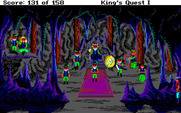 Roberta Williams' King's Quest I: Quest for the Crown for Amiga - It's the leprechaun king!